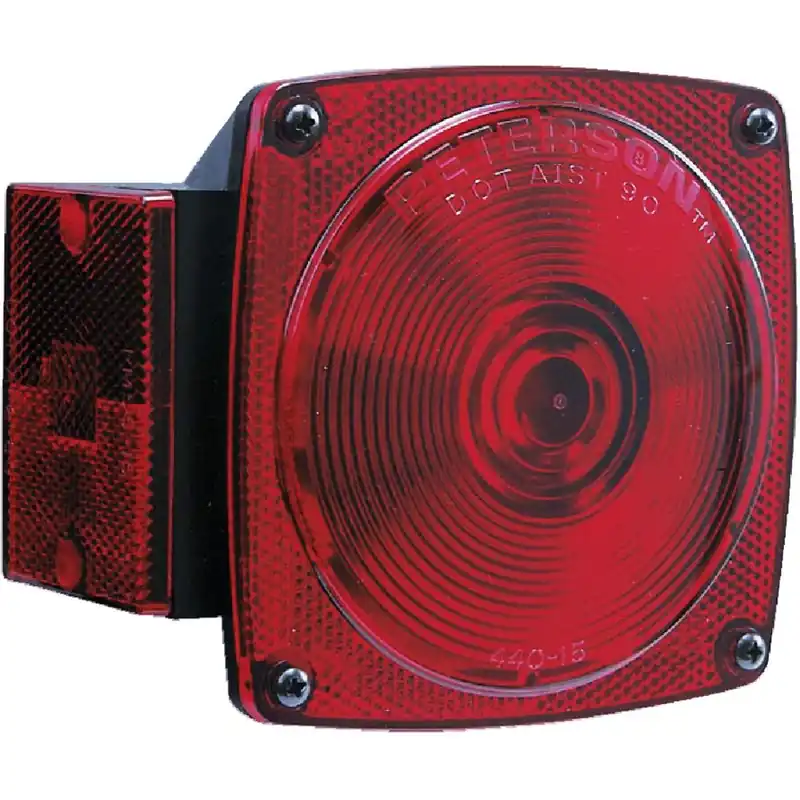 Peterson V440L 12 V. 8-Functions Red Combination Lamp