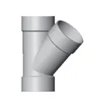 Normandy Products SGL4213 4 Wye PVC ASTM 3034 Glue